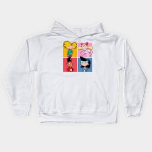 90’s Cartoon Friends Kids Hoodie